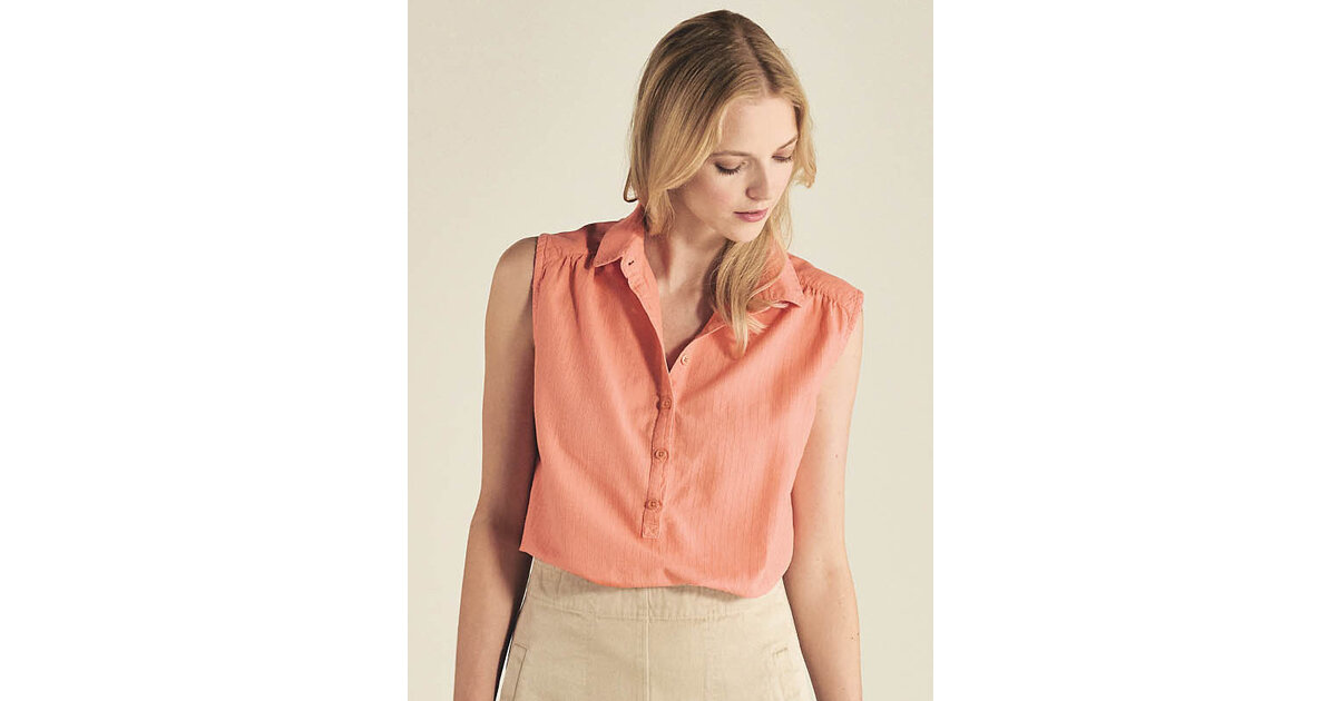 Chemisier Blanc Sans Manches Femme White House Black Market - Taille S - Très Bon état
