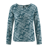 t-shirt coton imprimé DH170_aloe-deep