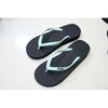tongs hevea bermudes-high-heel-talon-haut-black-strap-mint-