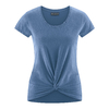 t-shirt yoga coton bio DH652_blueberry