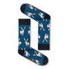 Chaussettes GREENBOMB en coton bio, motif ânes Funky Donkey 2, vue d'ensemble