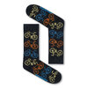 Chaussettes GREENBOMB en coton bio, motif vélos Bike Big 5, vue d'ensemble