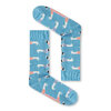Chaussettes GREENBOMB en coton bio, motif teckels Dachshund, vue d'ensemble