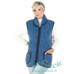 Gilet mérinos homme