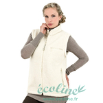 Gilet mérinos femme