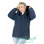 blouson laine pas cher 1229-101b