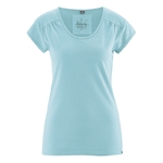 t-shirt écolo femme DH252_turquoise