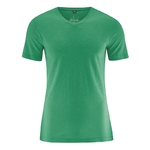 t-shirt col V bio dh802_vert_smaragd