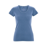 t-shirt chanvre équitable dh270_bleu_mer