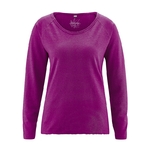 t-shirt femme coton bio dh856_violet_myrtille