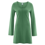 robe tunique coton biologique dh866_vert_algue