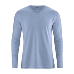 tee shirt coton biologique dh225_bleu_ciel_de_pluie