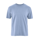 t-shirt manches courtes homme équitable dh233_bleu_ciel_de_pluie