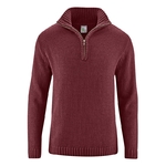 pullover bio homme dh354_marron_chataigne