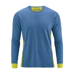 t-shirt coton bio chanvre homme DH292_bleu_mer