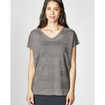 t-shirt manches courtes femme LZ_371 gris_antracite