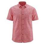 chemisette chanvre coton bio DH040_rouge_tomate