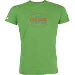 T-shirt OVIVO Be the change-vert bambou-man