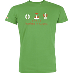 T-shirt OVIVO Faune Bien-Etre Flore-vert bambou-man