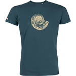 T-shirt OVIVO Fossile beige-vert ardoise-man