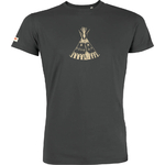 T-shirt OVIVO Tipi-gris persan-man