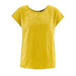 t-shirt chanvre femme DH164_jaune_curry