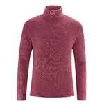 pull col roulé homme LZ319_acajou_tinto