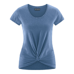 t-shirt yoga coton bio DH652_blueberry