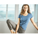 t-shirt coton bio yoga