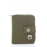 portefeuille chanvre PURE_HF-0059_Portemonnaie_Hanf_khaki_vegan