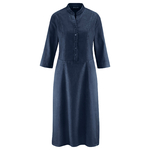 robe coton bio DH187_navy