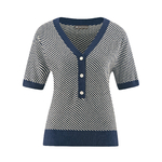 tricot été femme LZ328_navy