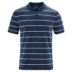 polo chanvre homme LZ326_a_navy