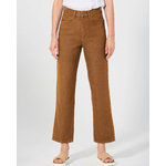 pantalon femme coton bio DH536_almond