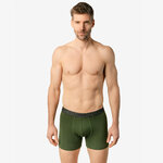Boxer coton biologique GOTS - jambe longue anti-frottements