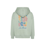 Molleton du sweat Mello en coton biologique certifié GOTS, coloris vert menthe doux