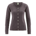 Gilet éco-responsable femme HempAge DH323 marron mocca