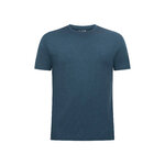 T-shirt homme uni en laine mérinos, bleu pin, dans son emballage GREENBOMB