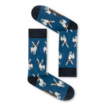 Chaussettes GREENBOMB en coton bio, motif ânes Funky Donkey 2, vue d'ensemble