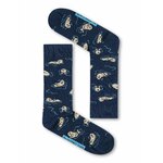 Chaussettes GREENBOMB en coton bio, motif loutres Playing Otter, vue d'ensemble