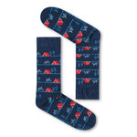 Chaussettes GREENBOMB en coton bio, motif tentes et vélos Bike Tent, vue d'ensemble