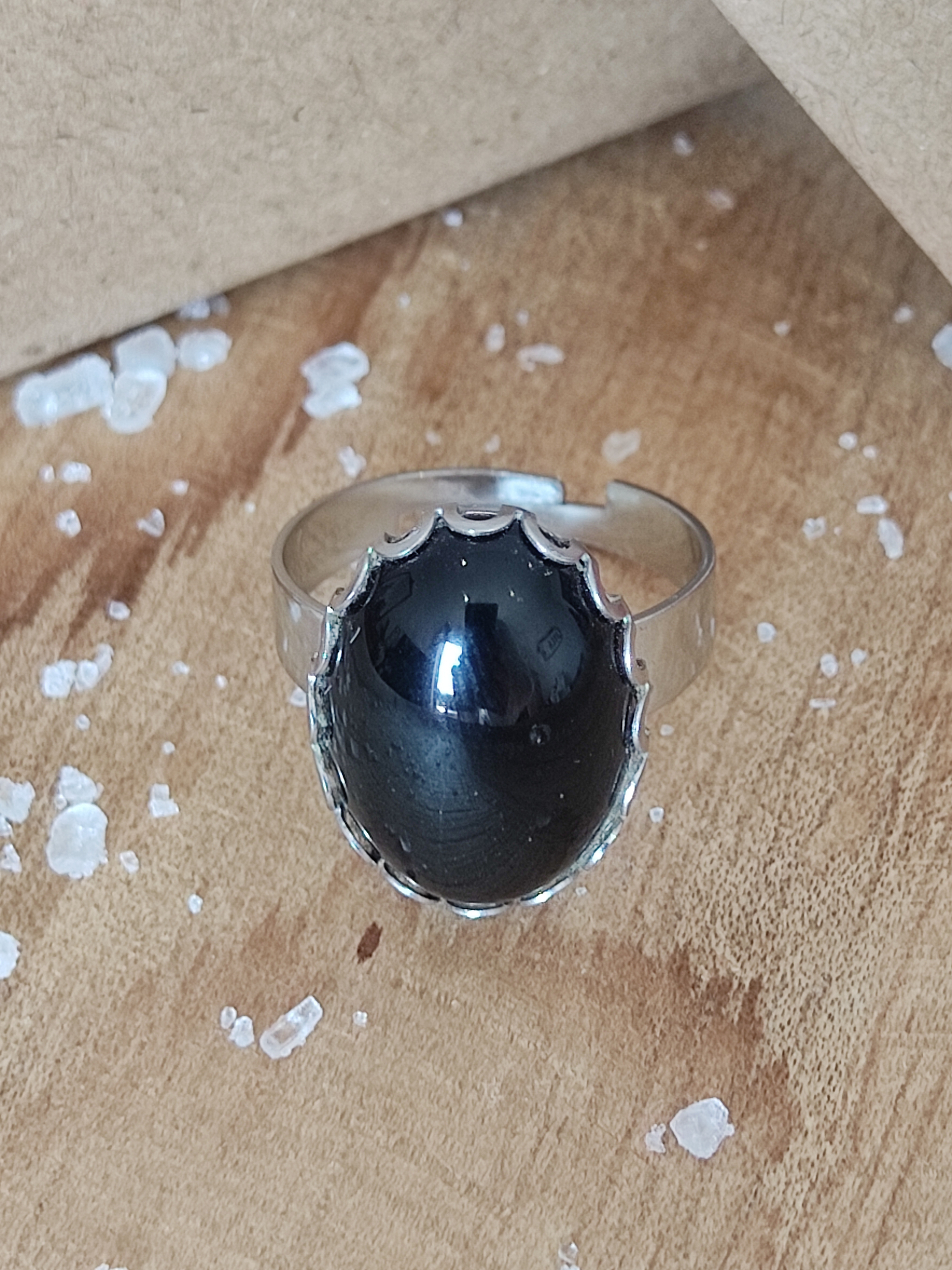 Bague 18x13 Onyx