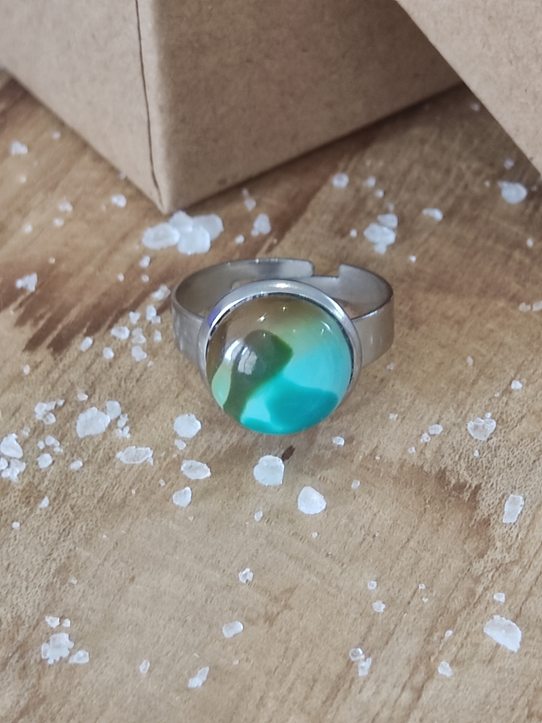 Bague 12mm Turquoise 2