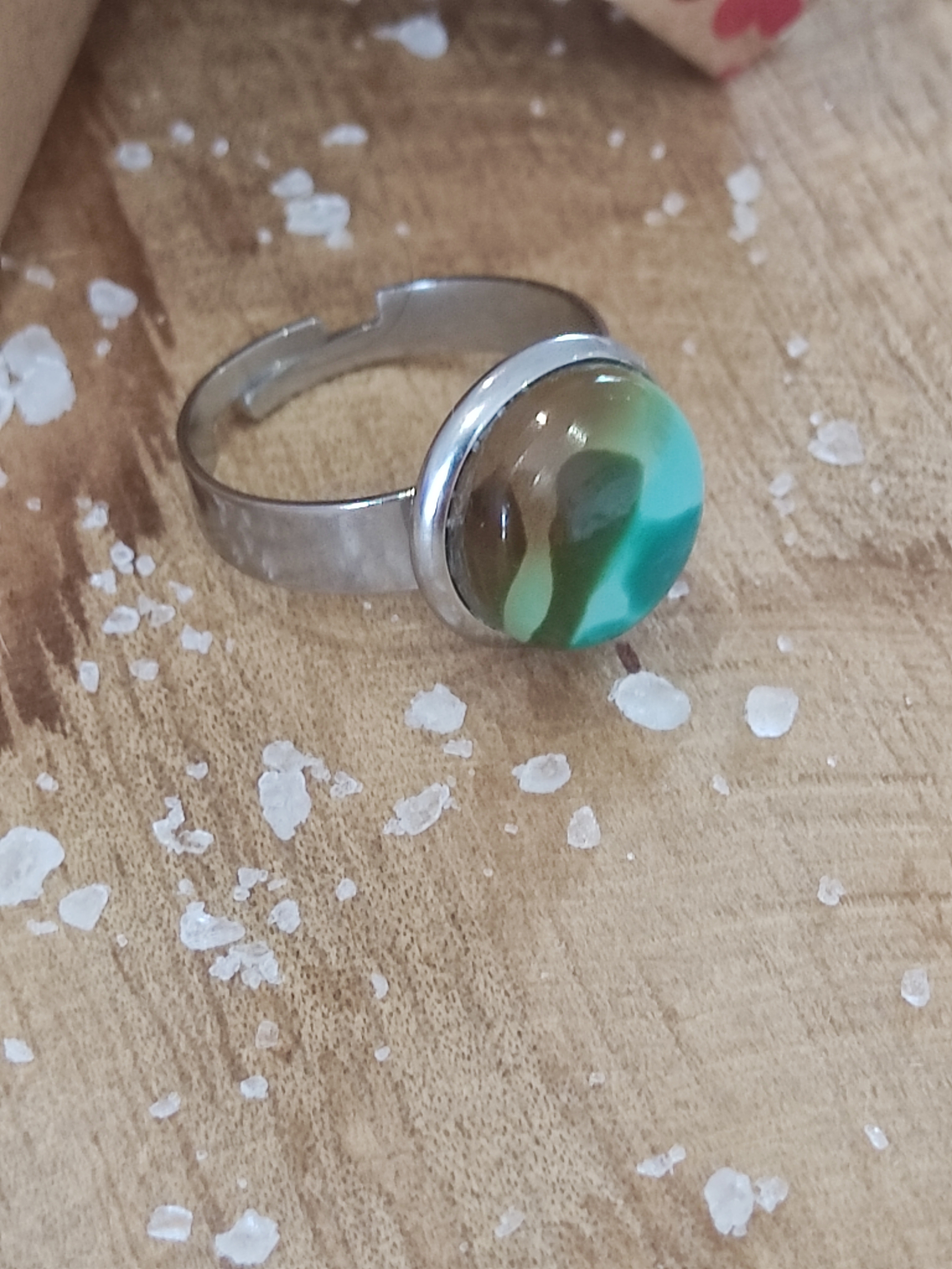 Bague 12mm Turquoise 3