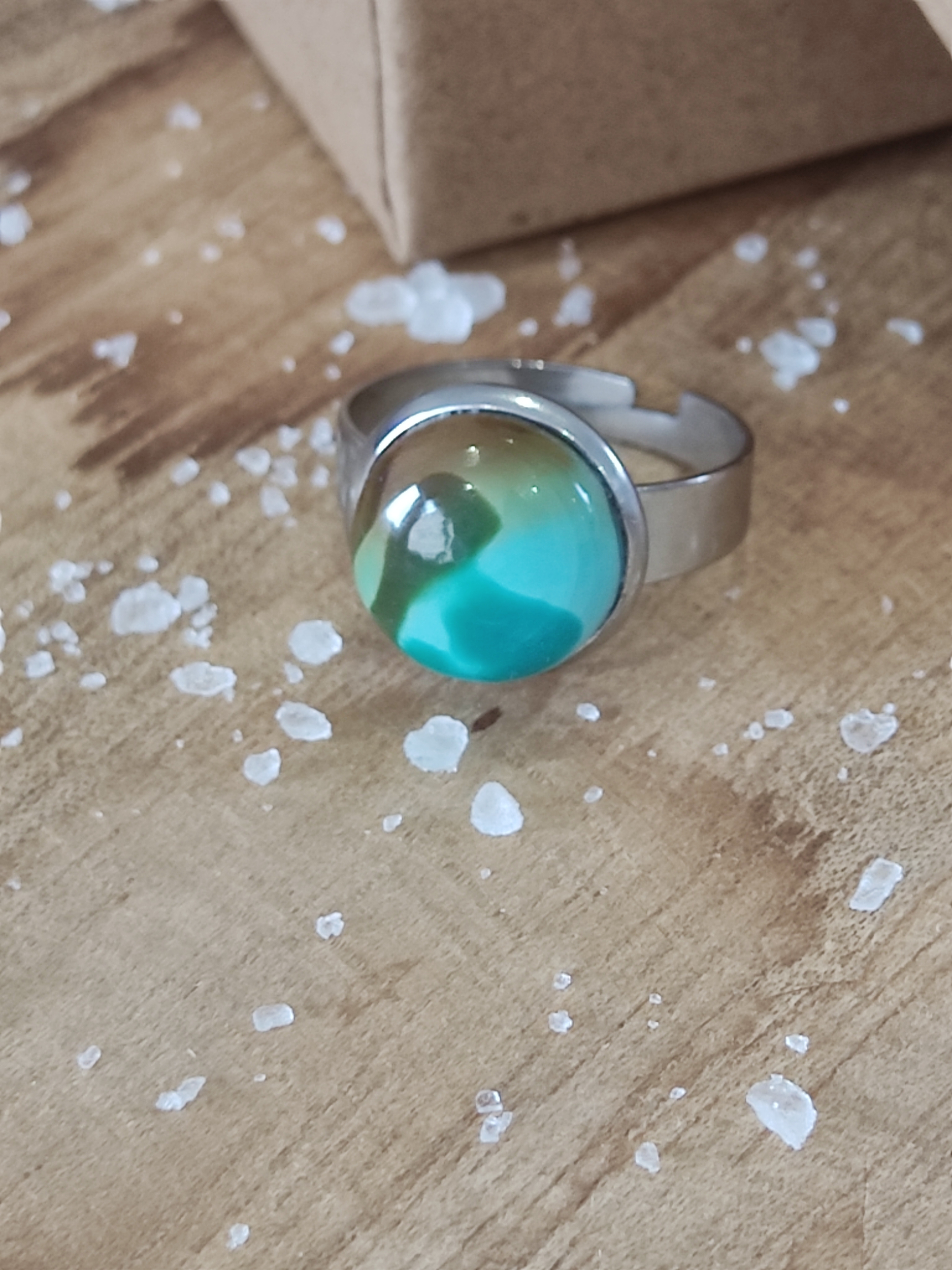 Bague 12mm Turquoise 4