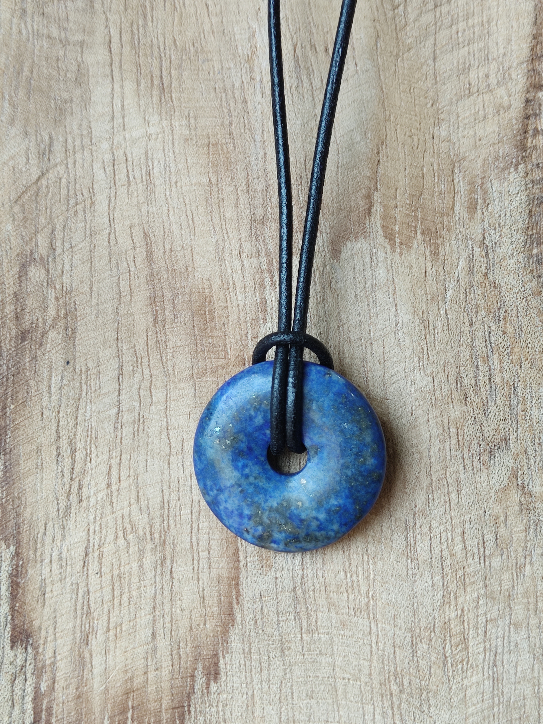 Collier Donut Lapis lazuli 4