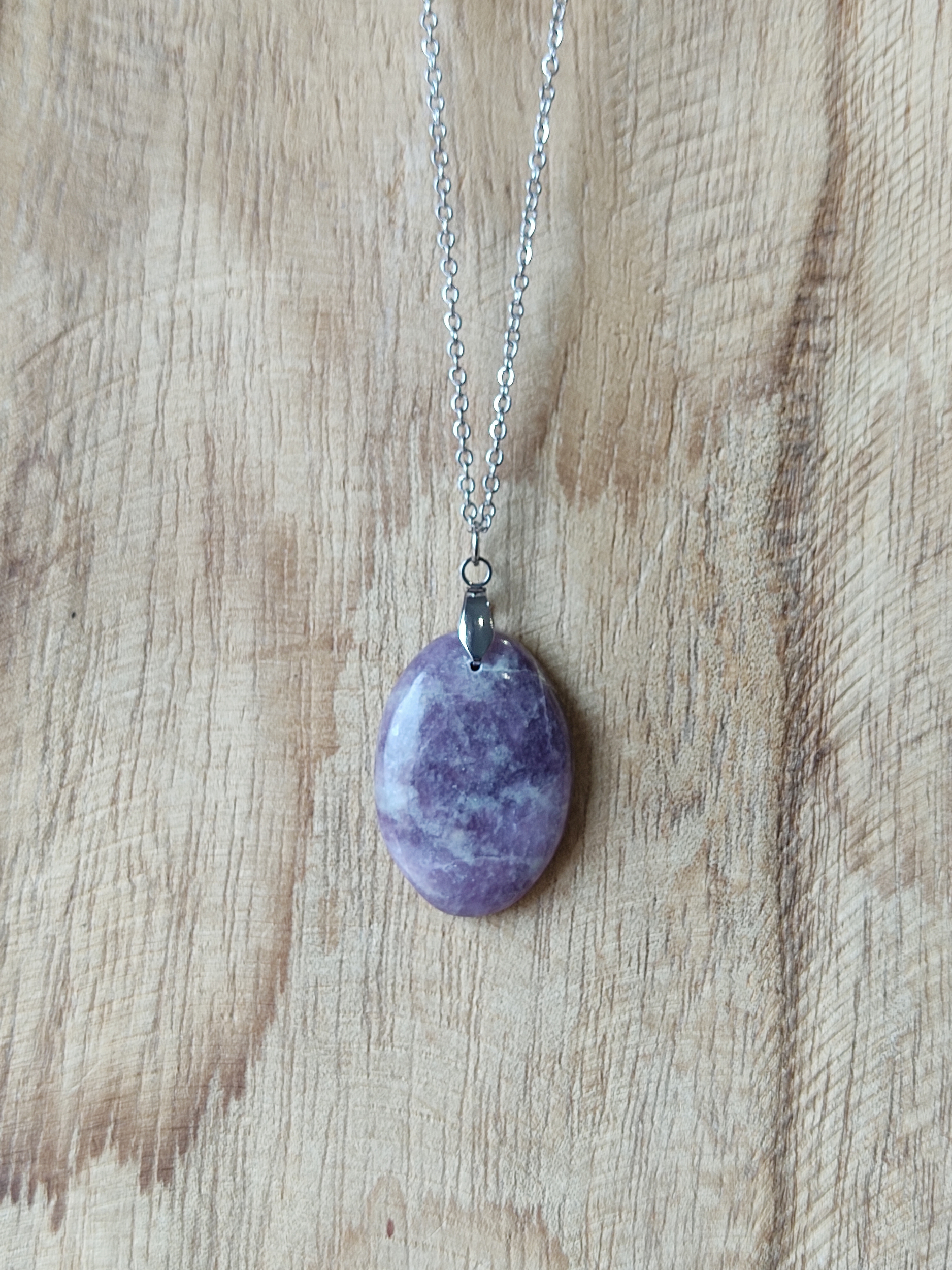 Collier Lépidolite 2