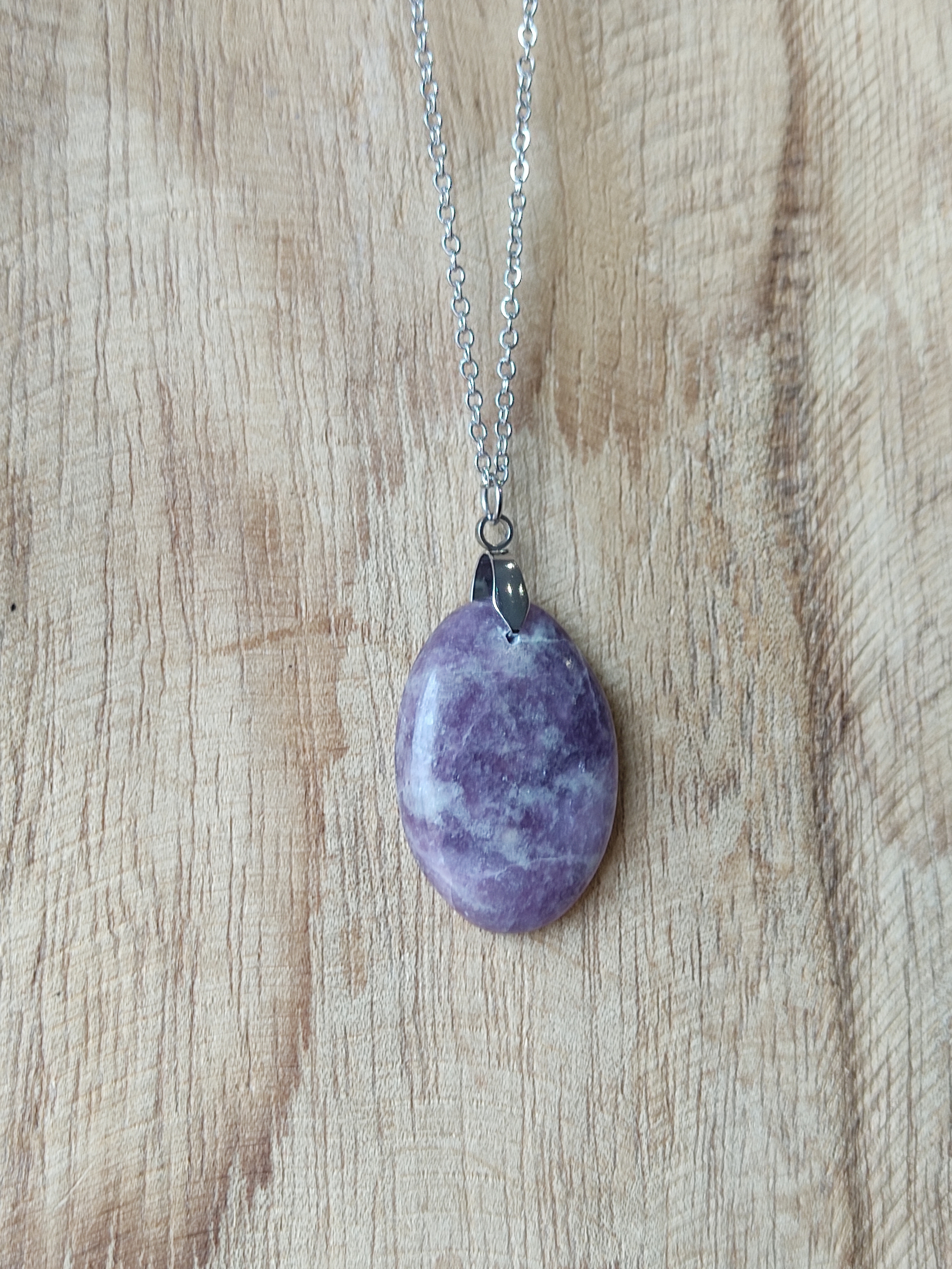 Collier Lépidolite 3