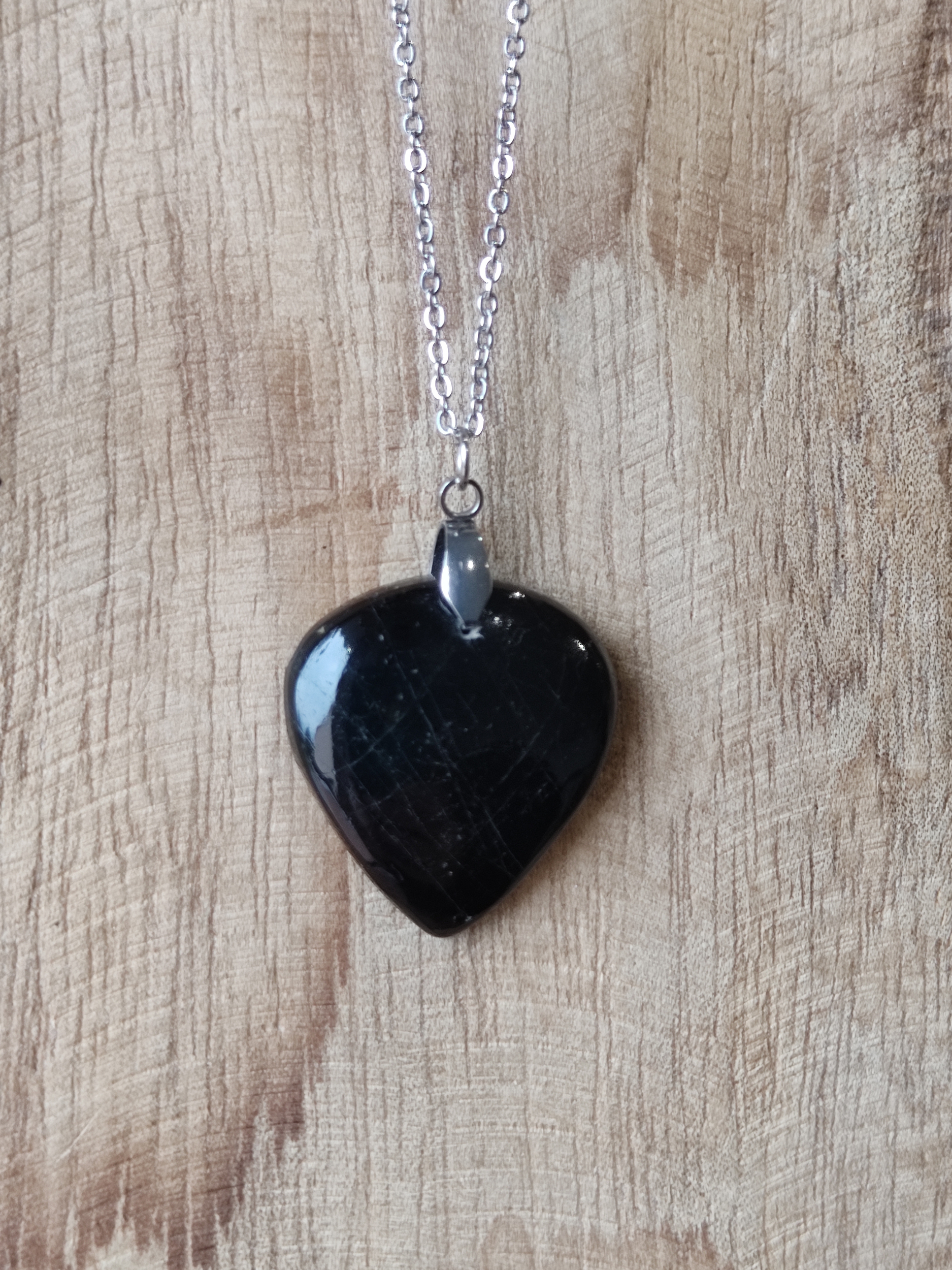 Collier tourmaline goutte 4