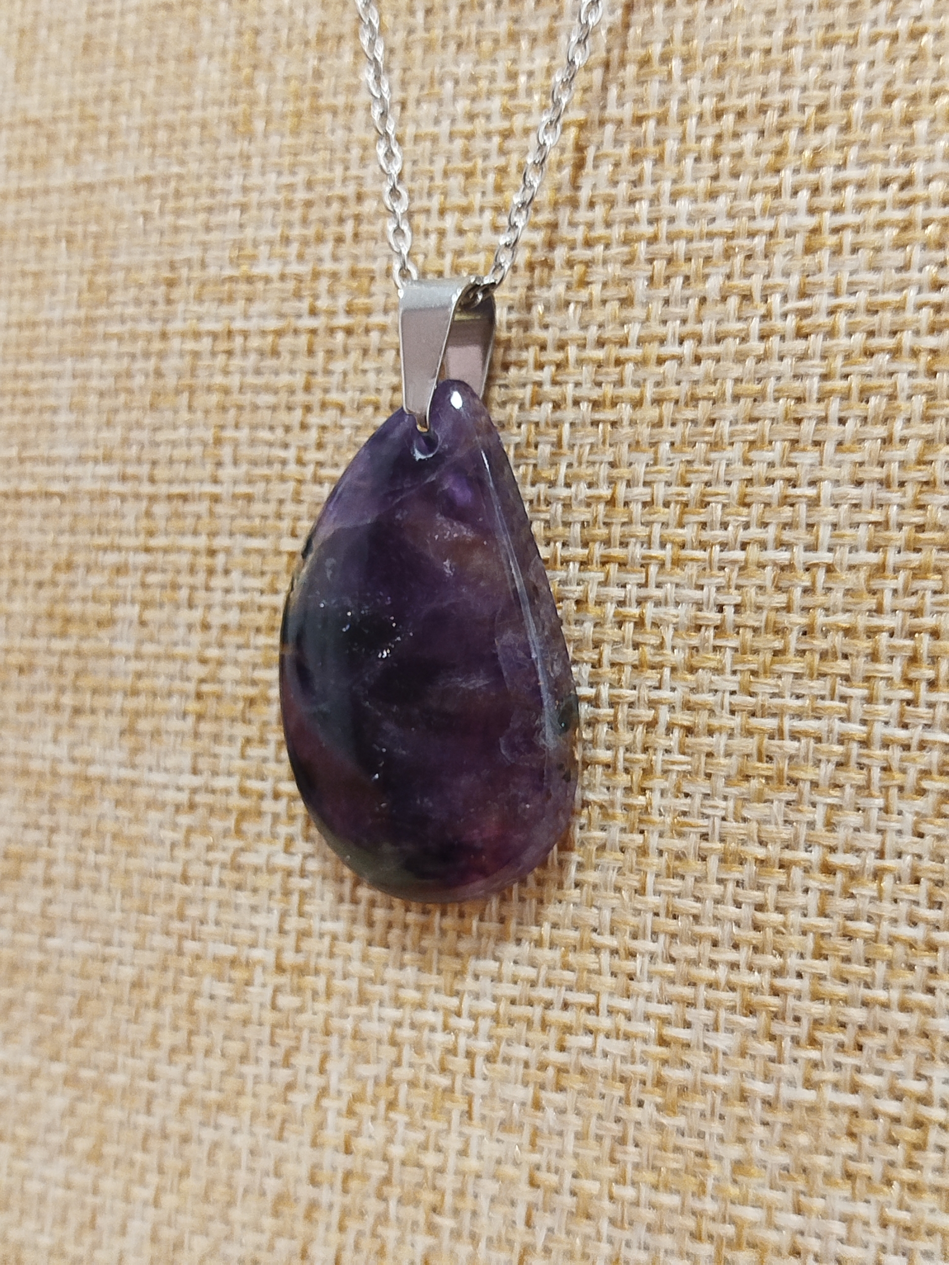 collier améthyste ferreuse 3